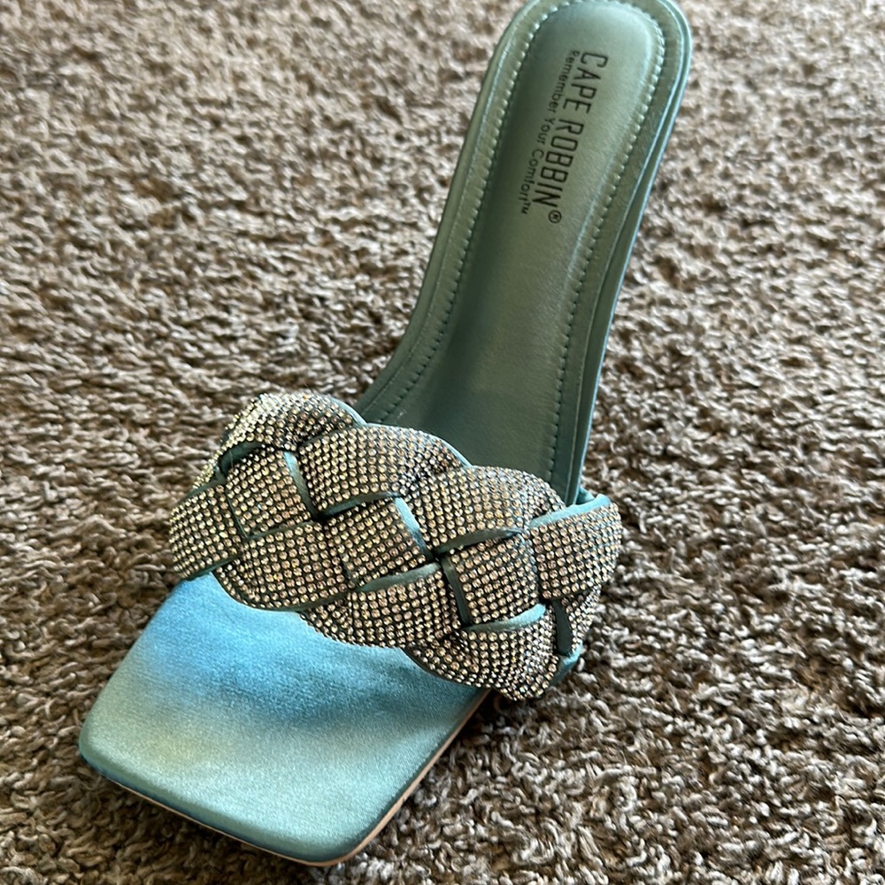 Blue Glamorous Cap Robin High Heels